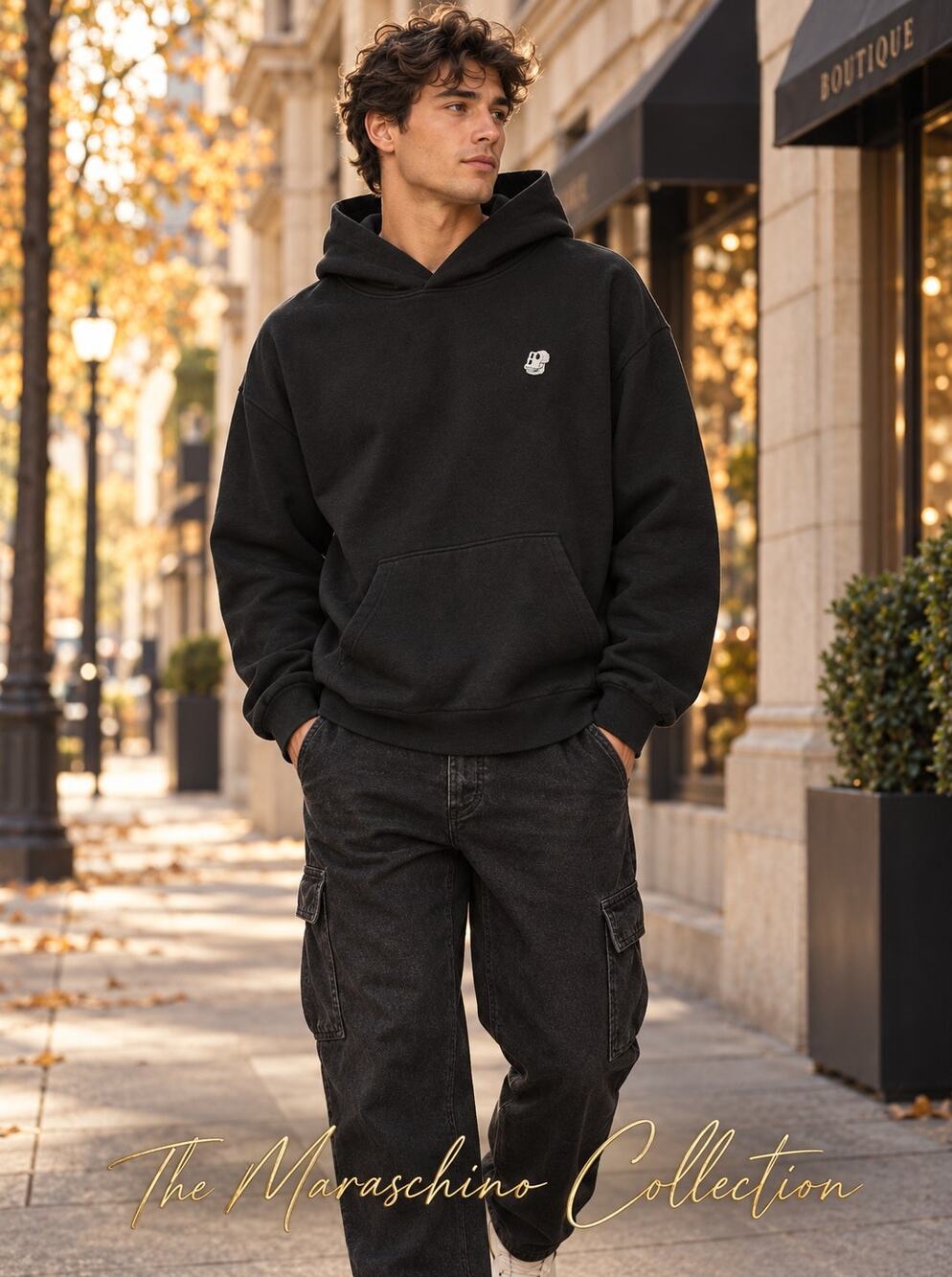 Bored Ape Yacht Club Black Hoodie Yuga Labs NFT Streetwear BAYC Men's Size Large